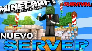 Nuevo Servidor Survival Para Minecraft Pe 11460 papuh [upl. by Alyosha]