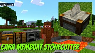 Cara Membuat Stonecutter Di Minecraft  AA [upl. by Craggy]