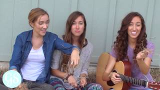 Bloopers Happy Pharell Williams Cover  Gardiner Sisters [upl. by Ruckman443]