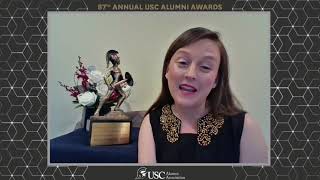 Rachel Morford Receives USC’s Young Alumni Merit Award [upl. by Tawney]