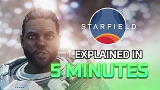 Starfield Story and Endings Explained in 5 Minutes [upl. by Haym649]