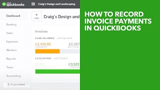 How to Record Invoice Payments in QuickBooks [upl. by Nicolina]