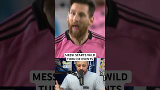 Messi scored and goalkeeper is furious a breakdown messi football mls soccer sports [upl. by Akirdna]