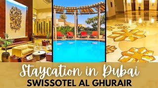 Staycation at Swissotel Al Ghurair 5Star Hotel Deira Dubai [upl. by Flory]