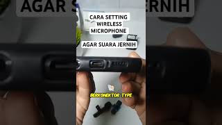 Cara setting wireless microphone android type Cwirelessmicrophone settingwirelessmic [upl. by Alliscirp]