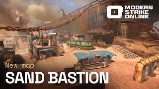 Modern Strike Online  Sand Bastion [upl. by Aronal]