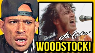 JOE COCKER With A Little Help From My Friends 1969 Woodstock REACTION [upl. by Tansy]