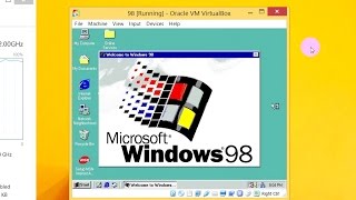 Installing Windows 98 on a Dell Latitude laptop VirtualBox [upl. by Maximo372]