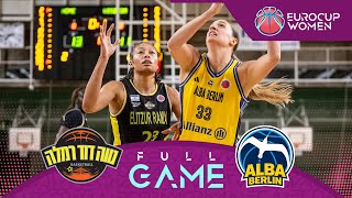 LIVE  Elitzur Ramla v ALBA Berlin  EuroCup Women 202425 [upl. by Reggis629]