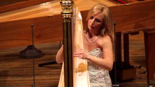 JANA BOUŠKOVÁ plays BEDRICH SMETANA VLTAVA MOLDAU arrfor solo harp by Hanus Trnecek [upl. by Yrek935]