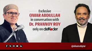 EXCLUSIVE Omar Abdullah’s Take on JampKs 5Year Shift  The Verdict Live with Dr Prannoy Roy [upl. by Romina210]