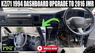 Land Cruiser Transformation KZJ71 1994 Dashboard Upgrade to 2016 JMR  PakistanAutoTechnics [upl. by Osher]