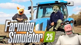 Farming simulator 25  ВЫШЛА  запись стрим №1 fs22 fs25 farmingsimulator simulator игры [upl. by Berlinda]