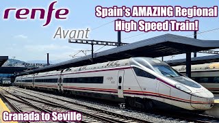 Renfe Avant high speed New Pendolino What an AMAZING train [upl. by Geerts]