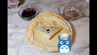 Crêpes ricetta per crespelle dolci e salate  SENZA BILANCIA [upl. by Sothena919]