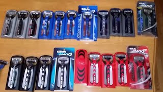 Gillette Mach 3 Razor Collection  The Best A Man Can Get [upl. by Krischer]