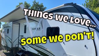 Things we LIKE and DISLIKE about our RV  3 Month Jayco Eagle ht 280RSOK Review update [upl. by Jareb863]