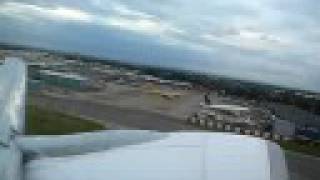 Emirates 777300ER Heathrow Takeoff [upl. by Alimrahs31]