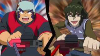 Beyblade Metal Fusion  Benkei vs Tetsuya Round 2 [upl. by Madelina]