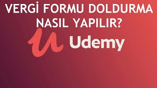 Udemy Vergi Formu Doldurma Nasıl Yapılır [upl. by Jemima]