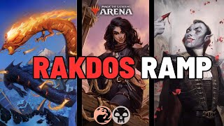 ☠️🔥 Rakdos RampAnimator  MTG Arena Standard Ranked Gameplay [upl. by Nabru619]