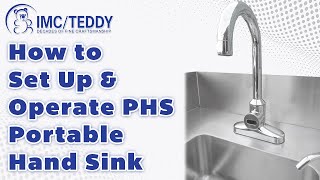 Updated for 2024 How to Set Up amp Operate PHS Portable Hand Sink [upl. by Locke95]