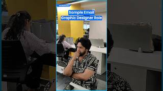 Job Application Letter for Graphic Designer Role  Sample Email  Internshala [upl. by Nirehtak]