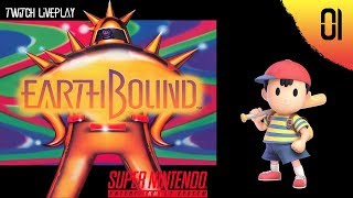 PK START  LivePlay Earthbound 01 w Cydonia [upl. by Aerdma]