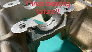 Kawasaki STX 1215F Failed jet pump bearings leads to engine failure [upl. by Hna]