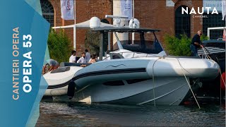 Cantieri Opera 53  Maxi Gommone  Inflatable boat [upl. by Yenterb]