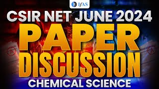 CSIR NET Chemistry Paper Solution  NET Chemical Science Answer key [upl. by Hsihsa]