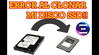 Error Al Clonar Mi Disco Duro SSD [upl. by Noland369]