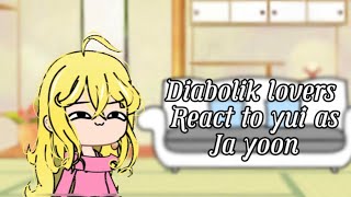 Diabolik lovers react to yui as ja yoon [upl. by Nicoline251]