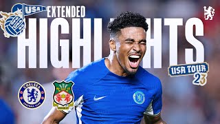 Chelsea 50 Wrexham  Extended Highlights  Chelsea FC USA Tour 2023 [upl. by Eiznil]