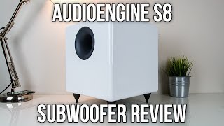 Audioengine S8 Subwoofer Review  So Much Bass [upl. by Marko]