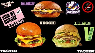 Starsmash Amixem Kiss My Burger Dirty Vegan by Taster France 2024 [upl. by Ellierim]