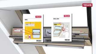 Montagefilm VELUX buitenzonwering MHL  dakramennl [upl. by Frechette]