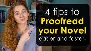 Proofreading Tips and Tricks  How to Proofread Your Own Writing  Editing  Sydney Faith Author [upl. by Iver]