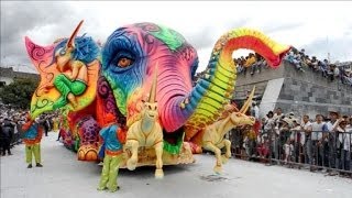 Carnaval de Negros y Blancos en Colombia [upl. by Hsiekal]