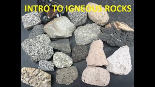 Rock Identification with Willsey Intro to Igneous Rocks [upl. by Myk]