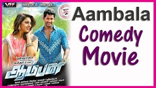 Saravanan Saves The Day  Aambala  Movie Scenes  Vishal  Sundar C [upl. by Eneleahcim]