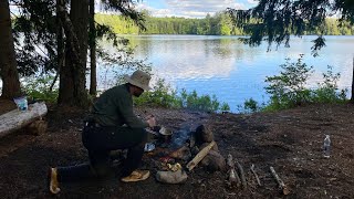 4 Days Canoeing and Camping in the Adirondack Wilderness [upl. by Nolahc]