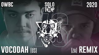 VOCODAH vs REMIX  Online World Beatbox Championship Solo Battle  18 FINAL [upl. by Abad565]