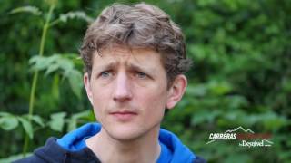 Interview with Marc Lauenstein trail runner 2nd position in Zegama 2016 [upl. by Prader]