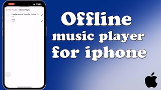 BEST Offline Music Player for iPhone in 2025 [upl. by Grindlay]