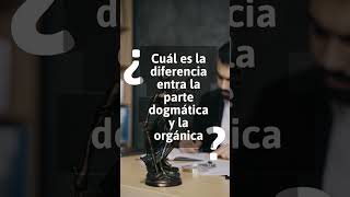 ¿Qué son las partes dogmática y orgánica de la Constitución Argentina [upl. by Aramac]