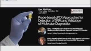 Probebased qPCR Approaches for Detection of SNPs and Validation of Molecular Diagnostics [upl. by Braca69]