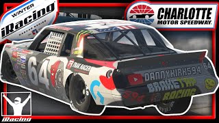 Winter IRacing NASCAR Series  Round 5 Charlotte Motor Speedway [upl. by Yrffoeg]