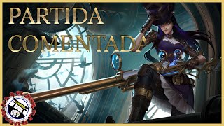 🔫 ¡Aram con Caitlyn N°2 ADC en League of Legends 🎯 Partida comentada [upl. by Cleland]