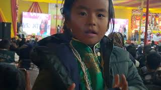 Jetshen Dona Lama performing in Tamang Adhibesan 2024 [upl. by Nikolia441]